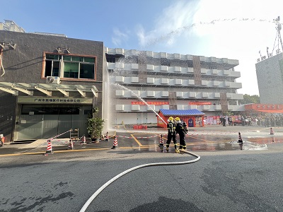 广州施瑞公司开展消防演习